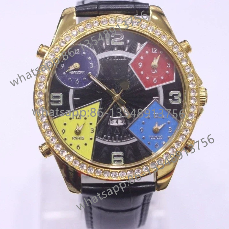 Five Time Zone Men's Watch Qua - Office Furniture Zone review and price