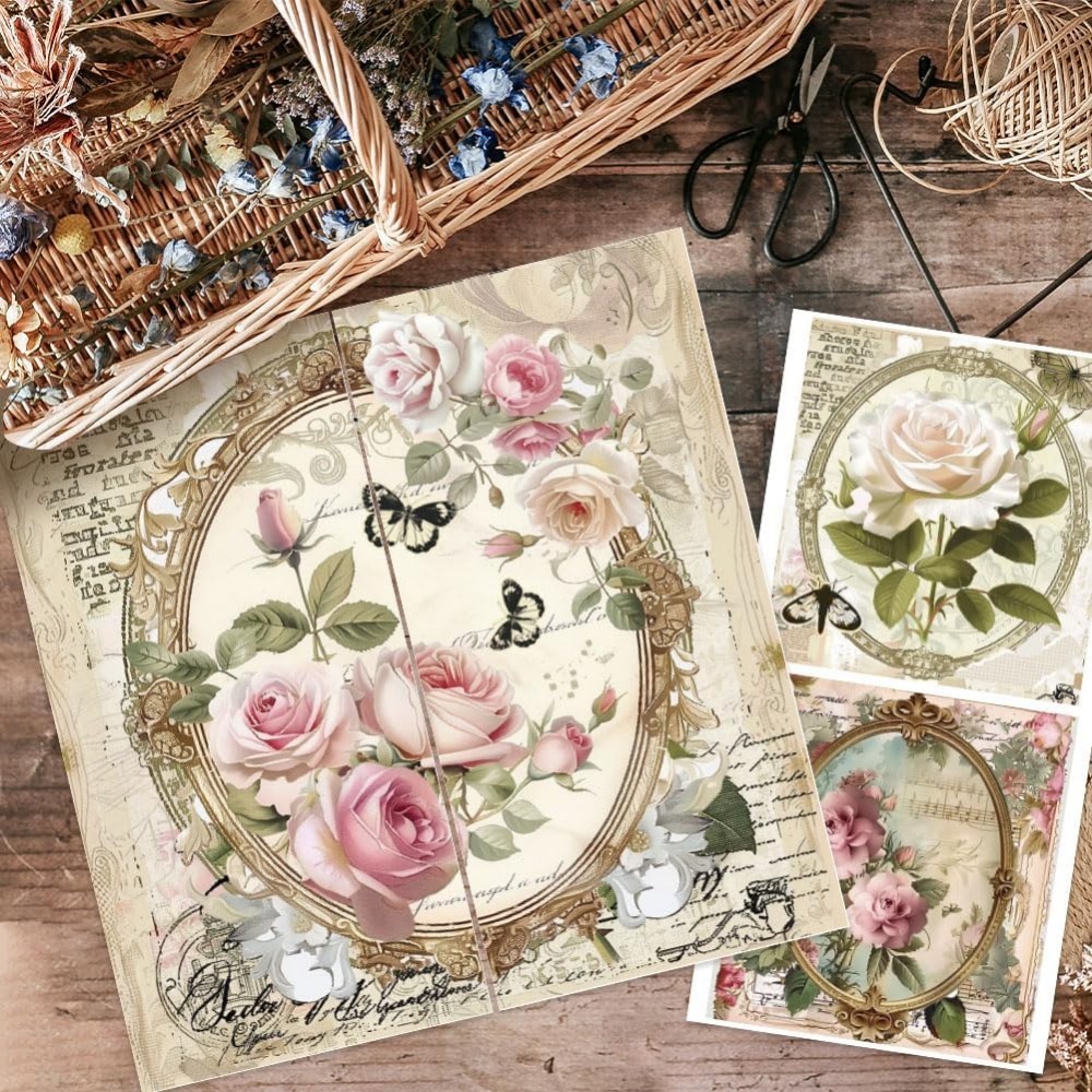 3pcs/Set Rose Rub on Transfers - Office Furniture Set review and price